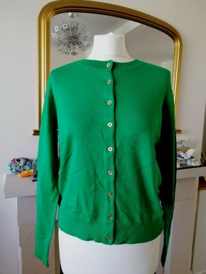 boden green cardigan