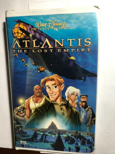 WALT DISNEY ATLANTIS THE LOST EMPIRE VHS CLAMSHELL