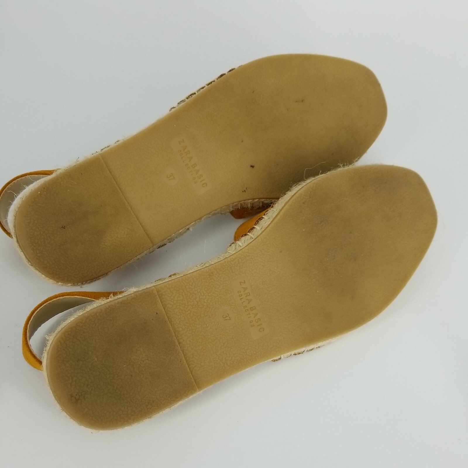 Zara Basic Collection Tan Brown Slingback Espadri… - image 10