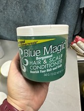 Blue Magic Bergamot Hair Scalp Conditioner 12 oz Anti-Breakage Nourishing -New