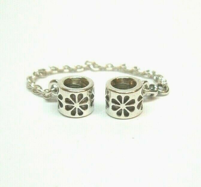 RETIRED PANDORA DAISY SAFETY CHAIN STERLING SILVER 925 ALE 790385