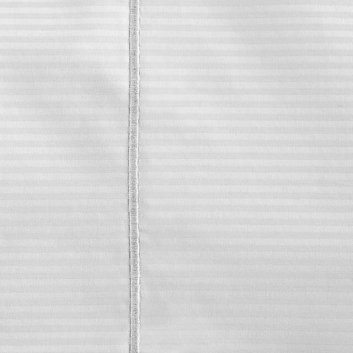 Hotel Style 600 Thread Count Set of 2 King Pillowcases "King" ArcticWhite Stripe - Picture 6 of 6
