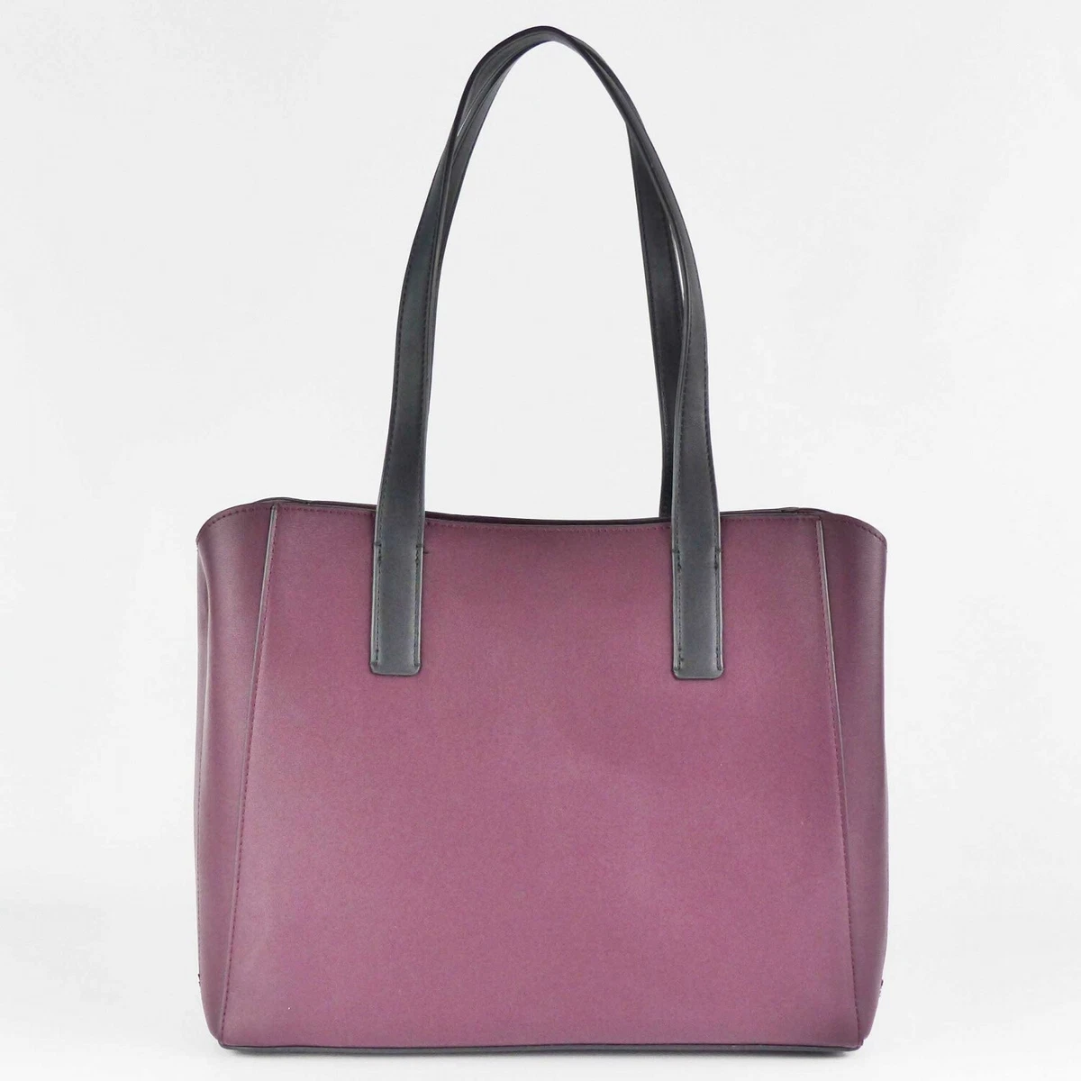 VALENTINO BAGS Cous Sac de Courses Bordeaux Noir
