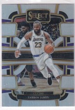 2023-24 Panini Select NBA No. 66 LeBron James Silver Prizm