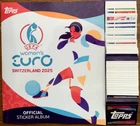 Topps Euro 2025 Full Complete All 308 Sticker Set & Album Womens Women's