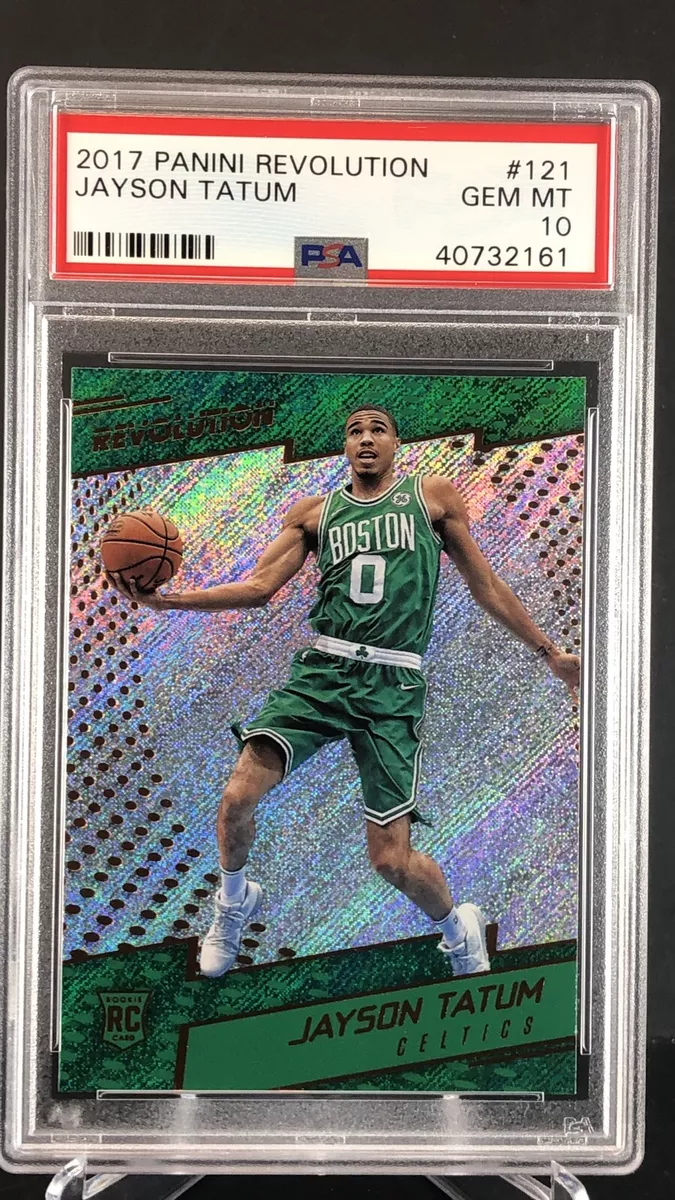 2017 Panini Revolution Jayson Tatum RC PSA 10💎 Gem Mint Celtics