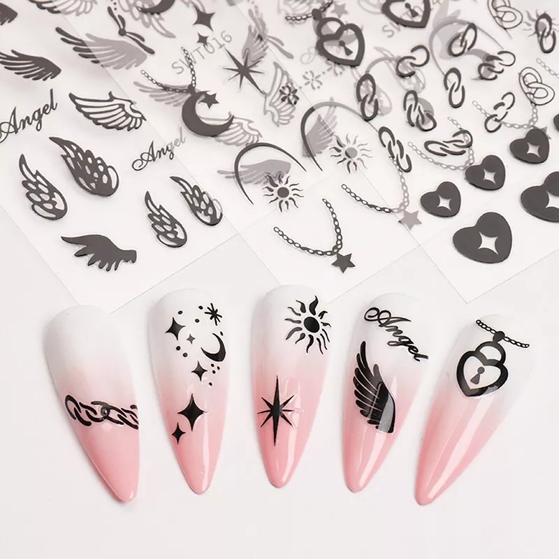 3d Angel Cupid Nail Stickers Christian Jesus Christ Self-adhesive Nail  Decals Diy Nail Art Decorations Nail Design Manicure Wrap - Stickers &  Decals - AliExpress