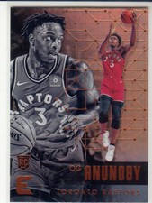 2017-18 Panini Essentials Rookie OG Anunoby Toronto Raptors Forward Card No. 31