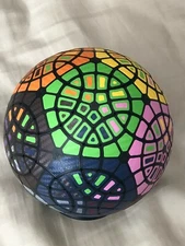 Spherical tuttminx 32-sided twist brain puzzle USA homemade