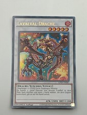 Yu-Gi-Oh Einzelkarte Lavalval-Drache bespielt