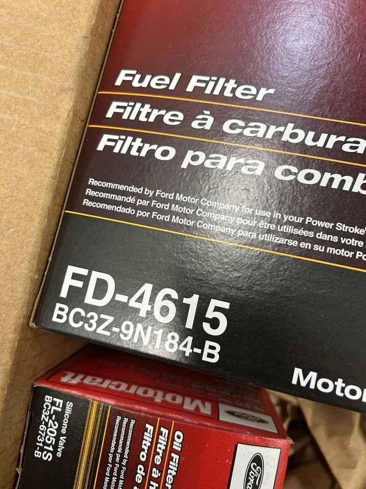 Filtro de combustible de aire de aceite genuino para camión diésel Powerstroke 11-16 6,7 L J2 Foto 4 de 4