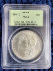 1904-O Morgan Silver Dollar $1 - New Orleans - (GEN 3.0) PCGS MS 64 - VAM 1A