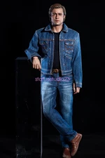 Yunsil Once Upon a Time in Hollywood Pitt Action Figure Toy Model Collectible