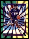2021 Panini Donruss Basketball Holo Green & Yellow Laser Neemias Queta #206
