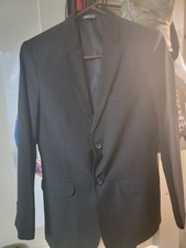Tommy Hilfiger Boys Black Suit Dress Jacket Size 18