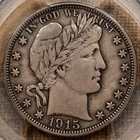1915-D Barber Half Dollar — photo from another recent sale