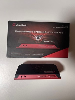AVerMedia AVT-C878 LIVE GAMER PORTABLE 2 USB Capture Card Recorder Used Japan