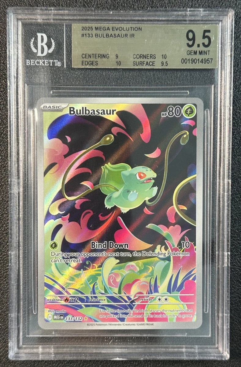 Pokémon TCG Beckett Grading Services (BGS) 9.5 Graded Individual