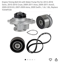 Yomall TS26338 Timing Belt And Water Pump