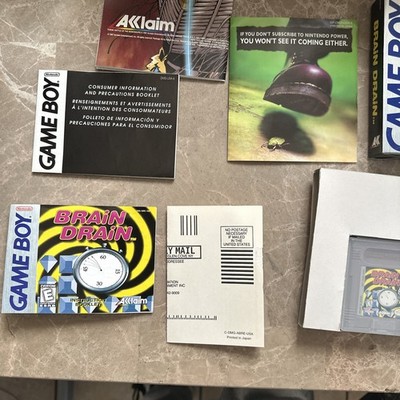 Brain Drain (Nintendo Game Boy, 1998) for sale online | eBay