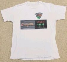 Vtg Rodeo Drive Venice Beach Beverly Hills California T-Shirt XL