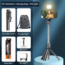 Selfie Stick Tripod Remote Desktop Stand Cell Phone Holder For iPhone Samsung US
