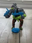 1991 Machine Gunnin’ Rocksteady Complete Vintage TMNT Ninja Turtles Figure