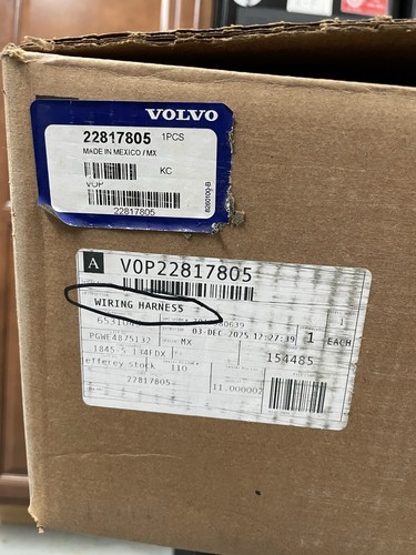 22817805 Volvo Penta Wiring Harness  V6-280-J V6-280-C-J V6-200-C-J V6-240-C-J 