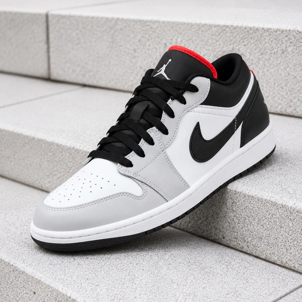 Jordan 1 Low Grey White for Sale | Authenticity Guaranteed | eBay
