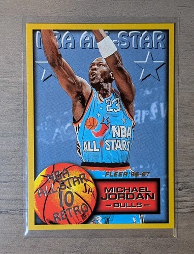 1996-97 Fleer NBA All-Star Retro Michael Jordan #282
