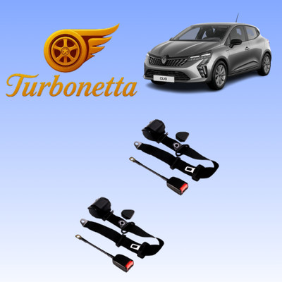 For All Renault Front Seat Belt Turbonetta Adjustable 3 Point Retractable