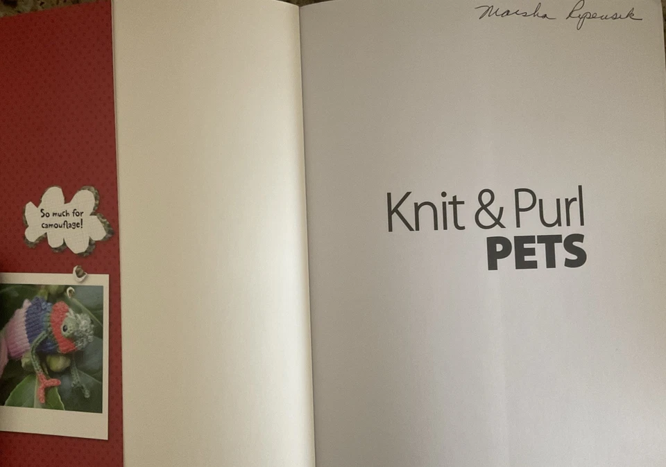 Knit and Purl Pets by C. Garland (2010, Trade Paperback) - Image 2 of 4