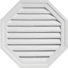 Ply  22" Octagon White Gable Attic Vent OCTGV AW Ply  OCTGV AW 099114706557