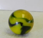#21226m Vintage Peltier Glass NLR John Deere Marble .62 Inches *Mint*