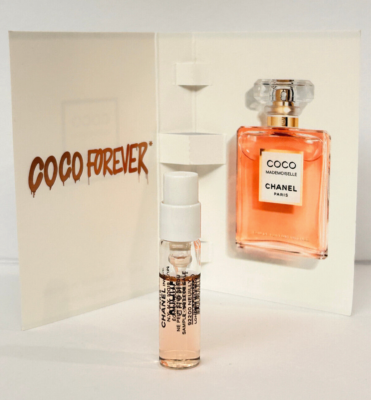 Chanel Coco Mademoiselle Intense Eau de Parfum Vial Card Spray 1.5