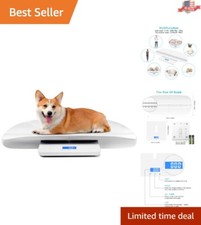 Digital Pet Scale - Max 220 lbs - Suitable for Infants, Puppies, and More