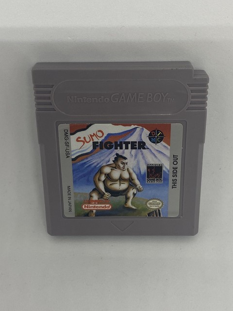 Sumo Fighter (Nintendo Game Boy, 1993) cartridge only Tested Rare!