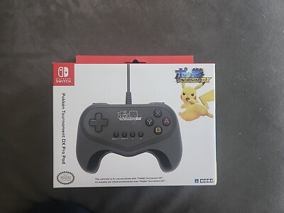 BRAND NEW HORI Pokken Tournament DX Wired USB Pro Controller Switch  NSW-064U OEM