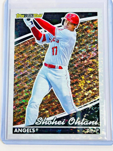 2021 Topps Update Black Gold #BG13 Shohei Ohtani Los Angeles Angels