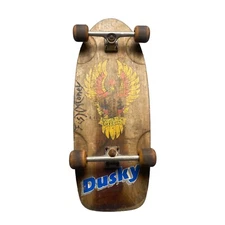 Original 1970s Dogtown Jim Muir Red Dog Dragon Vintage Deck Skateboard