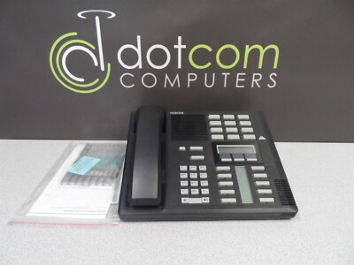 Nortel Norstar Meridian M7310 Refurbished WARRANTY Working With LIT Pack Black