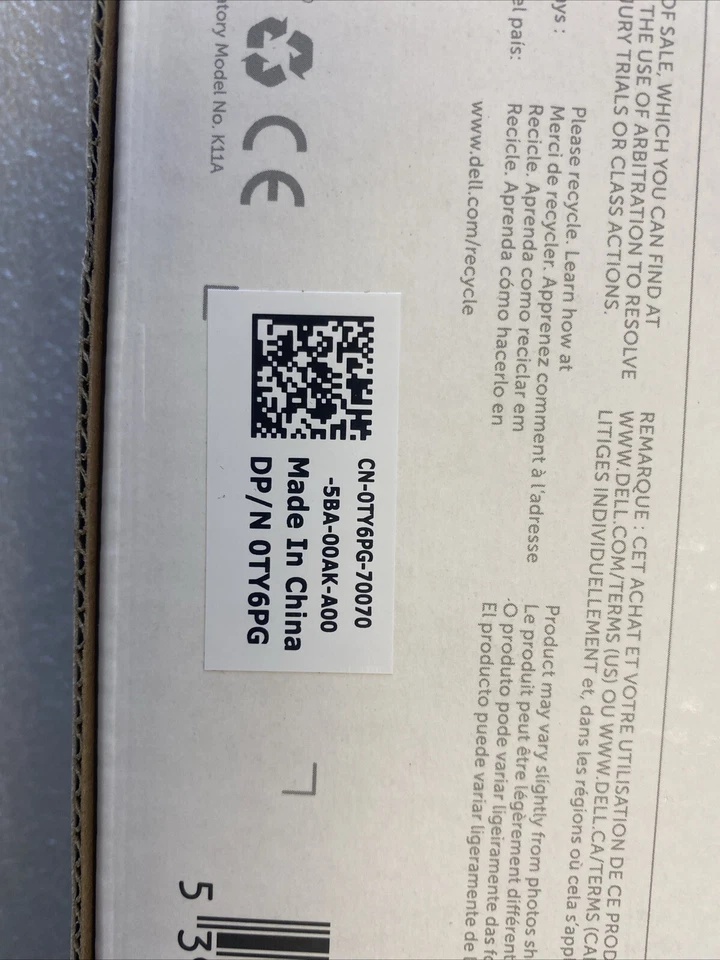 New Dell Venue Slim Keyboard Dell Venue 11 Pro /5130/7130/7139/7140 TY6PG K11A - Image 3 of 4