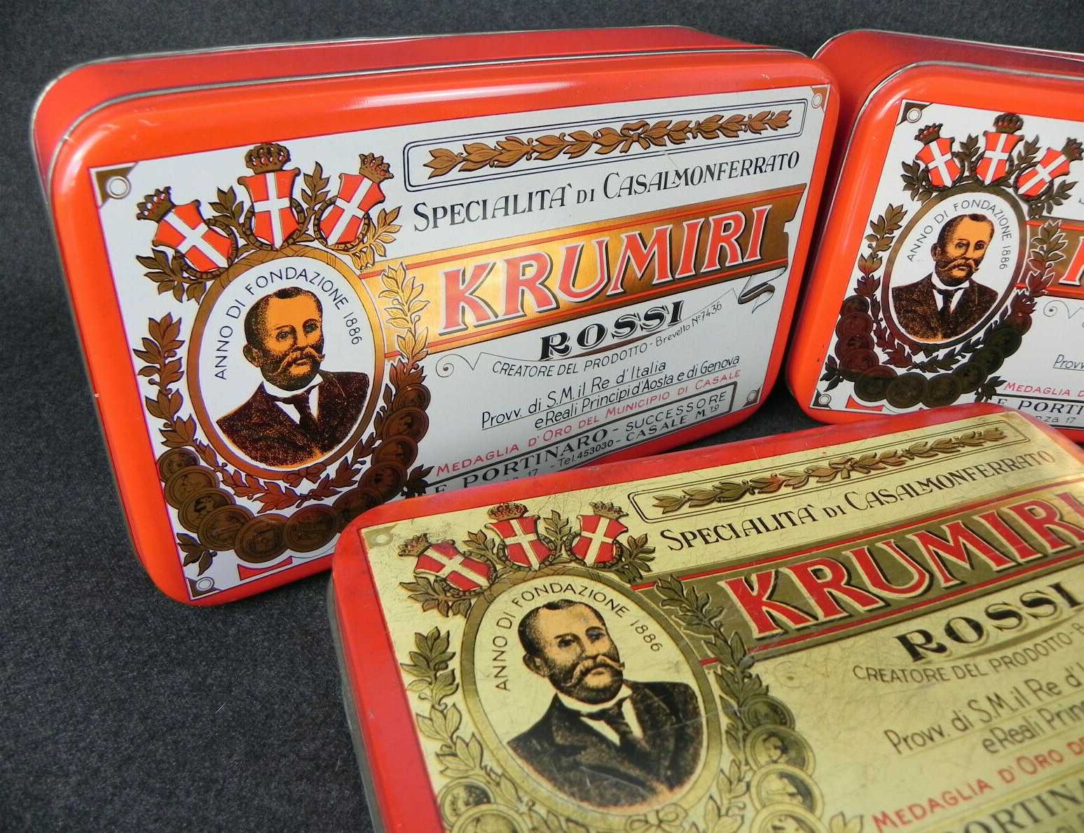 Scatoline Metalliche Con Coperchio Scorrevole - Confezione Da 3, Ideali Per Caramelle, Gioielli E Piccoli Oggetti (8x5x1.5 Cm) - Foto 5