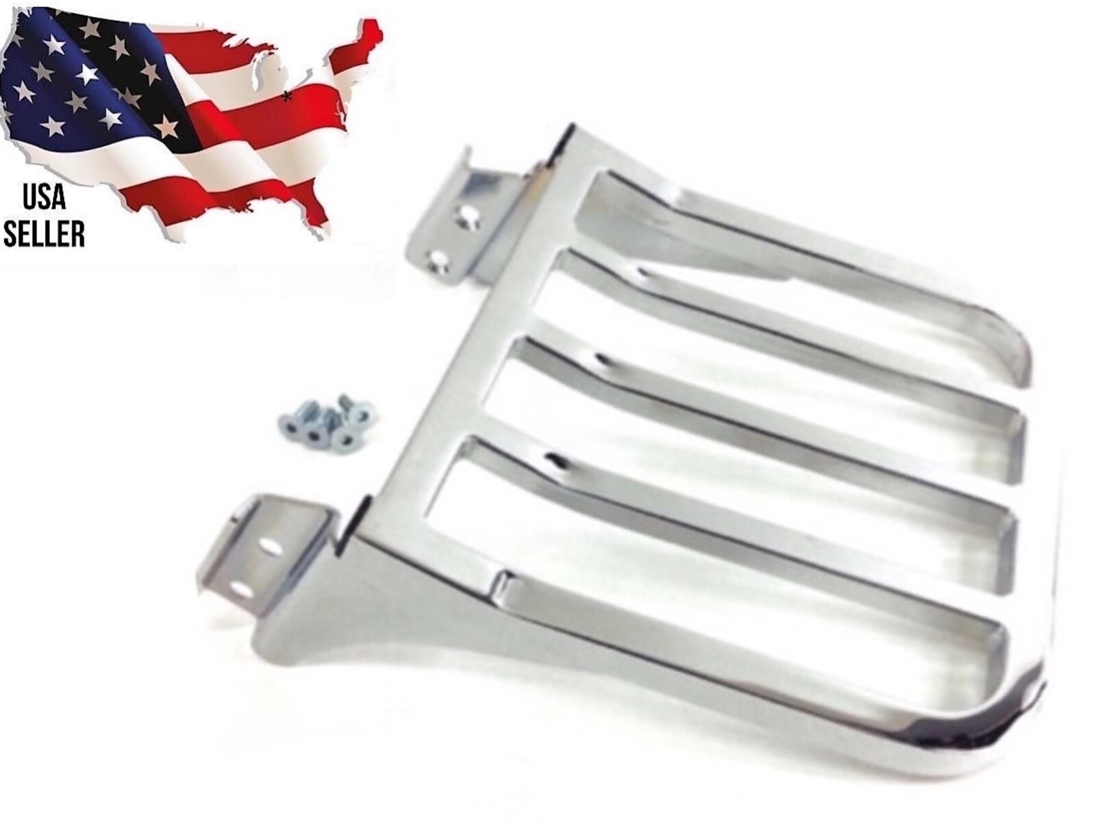 Chrome Luggage Rack Harley Davidson Softail Heritage Classic 19842017