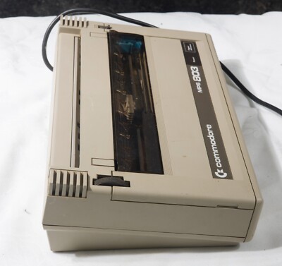Dotoriページ Vintage Commodore MPS 803 dot matrix printer C64 VIC-20 tested to