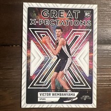 2023-24 donruss basketball victor wembanyama great x-pectations
