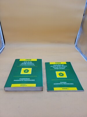 1998 DODGE INTREPID CHRYSLER CONCORDE TEVES CHASSIS MANUAL AND POWERTRAIN GUIDE