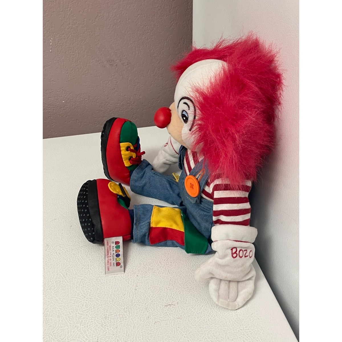 アメリカビンテージトイ ボゾ ぬいぐるみ レトロ ピエロ BOZO 1989年製