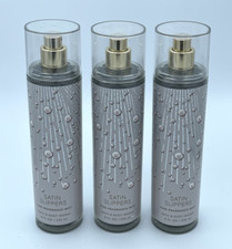 Bath Body Works Satin Slippers Fine Fragrance Mist Set of 3