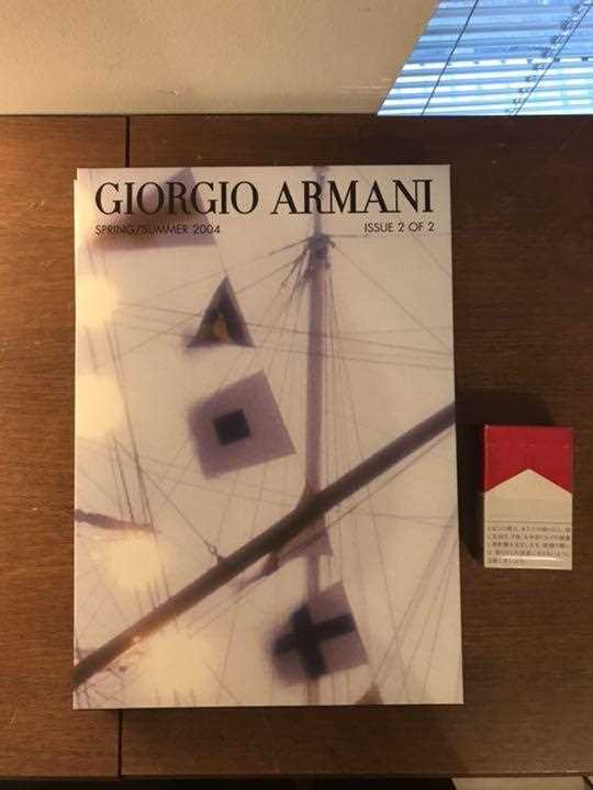 GIORGIO ARMANI SPRING SUMMER 2004 Catalog